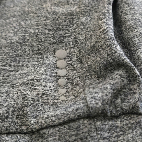 Balance Collection Marled Gray Long Sleeve Hoodie 2 Pockets Men's XL / TG - Picture 6 of 14